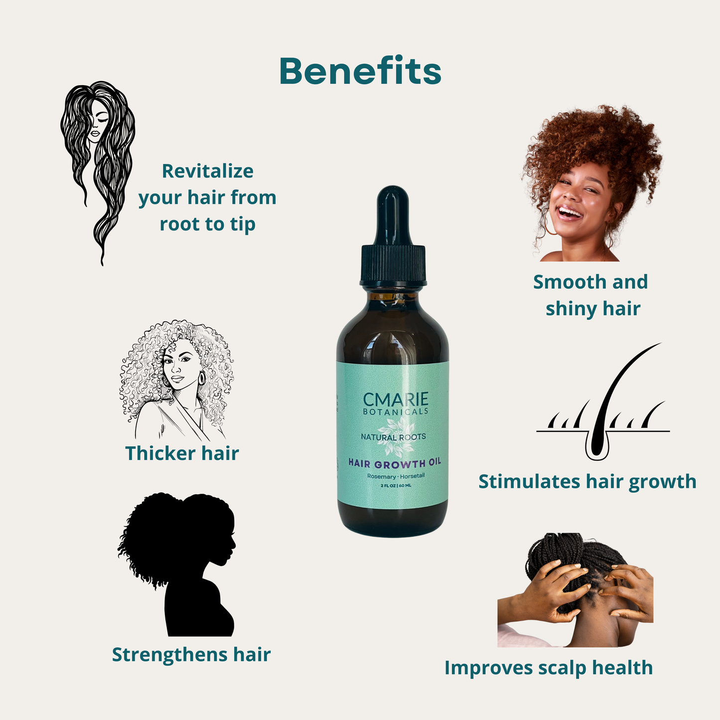 Natural Roots Hair Growth Oil