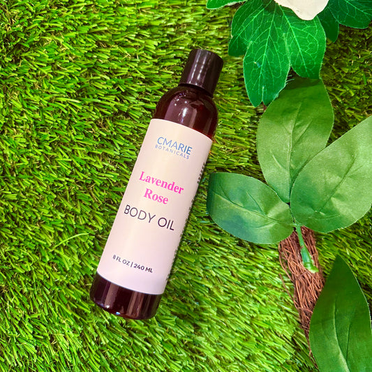 Lavender Rose Supernatural Body Glow Oil